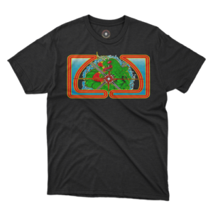 Neon Vintage Atari Centipede Cab Logo only Game Cabinet Style T Shirt 1981
