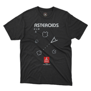 Classic Asteroids by Atari T-Shirt