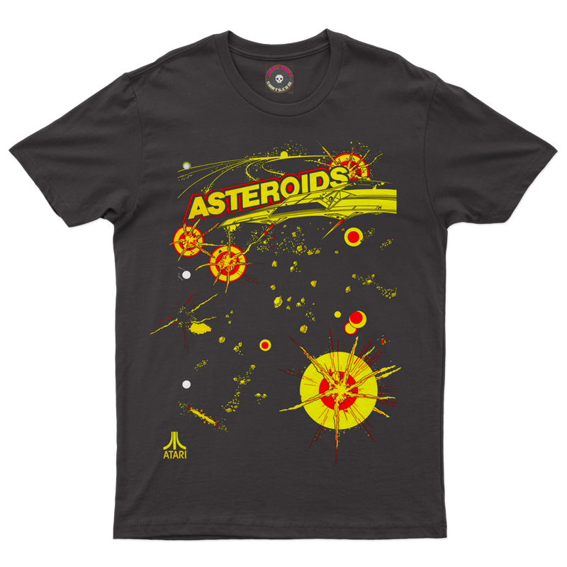 1979 Florescent Asteroids Original Service Manual Tee